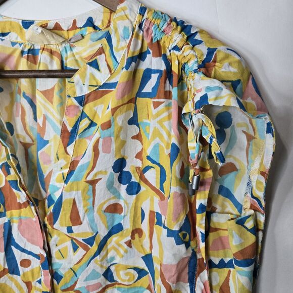 Artwork  of Danielle Kroll Abstract Blouse Small - Picture 2 of 5